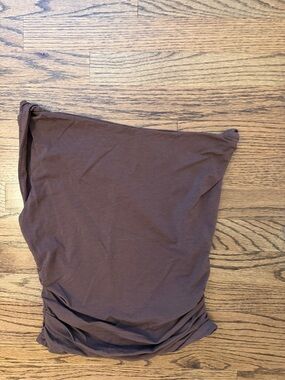 Abercrombie & Fitch Chocolate Brown Strapless Top